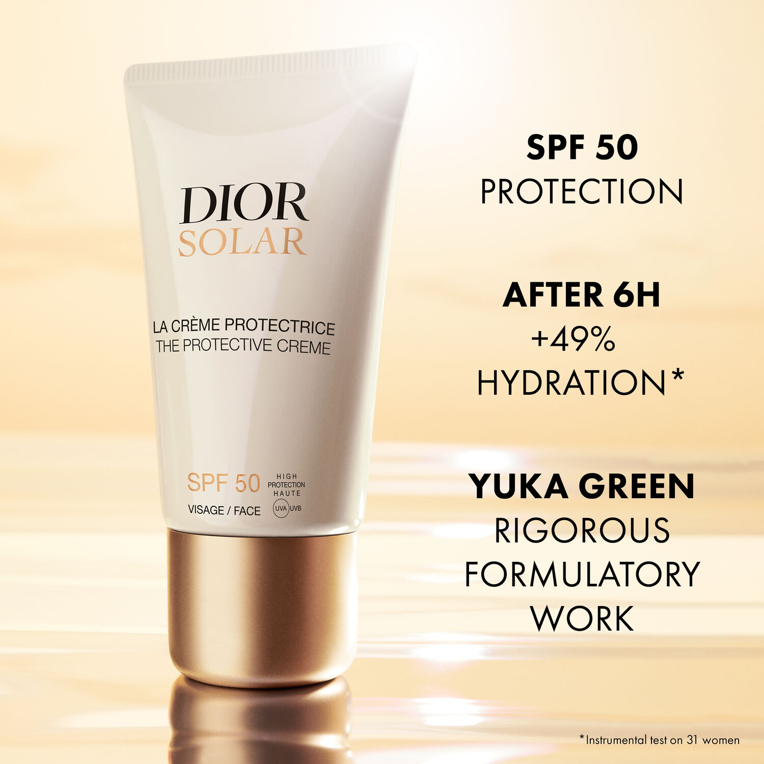 DIOR SOLAR THE PROTECTIVE CRÈME SPF 50 (CREMA SOLAR FACIAL)